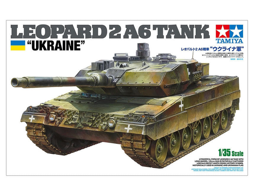 Tamiya 1/35 Leapord 2 A6 Ukraine 25207